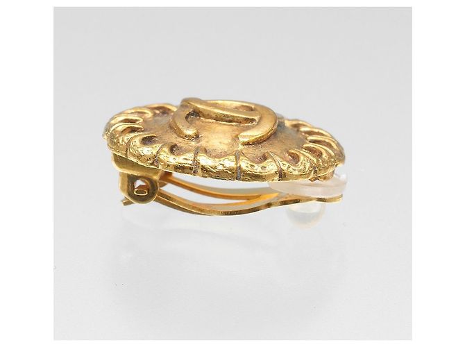 Timeless Einzelner Ohrring Chanel Coco Mark Golden - Ansicht 6