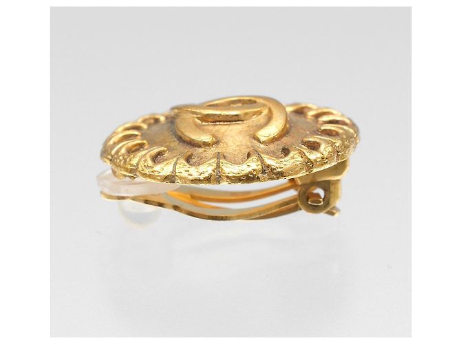 Timeless Einzelner Ohrring Chanel Coco Mark Golden - Ansicht 7