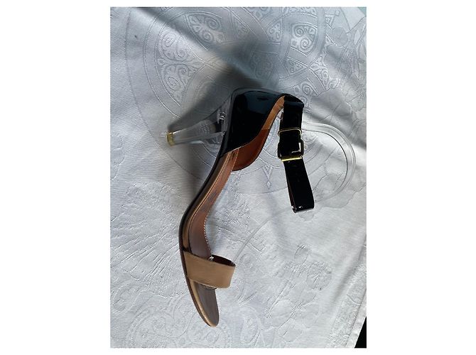 Sandali Lanvin con cinturino alla caviglia T 39 Beige - vista 11