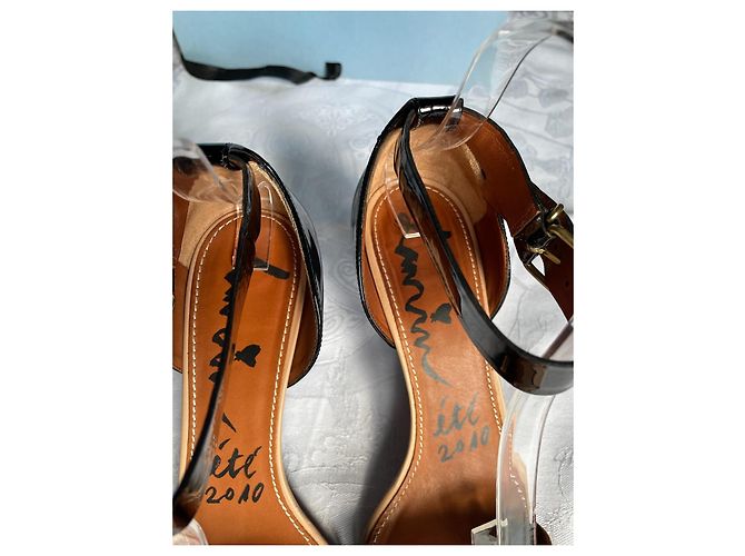 Sandali Lanvin con cinturino alla caviglia T 39 Beige - vista 5