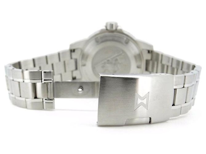 Autre Marque Edox Chronorally S Edelstahl-Uhr Schwarz - Ansicht 5