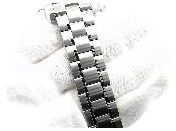Autre Marque Edox Chronorally S Edelstahl-Uhr Schwarz - Ansicht 7