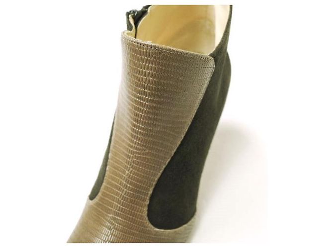 Autre Marque Leder-Suede-Stiefel FABIO RUSCONI GAZZE Braun - Ansicht 6
