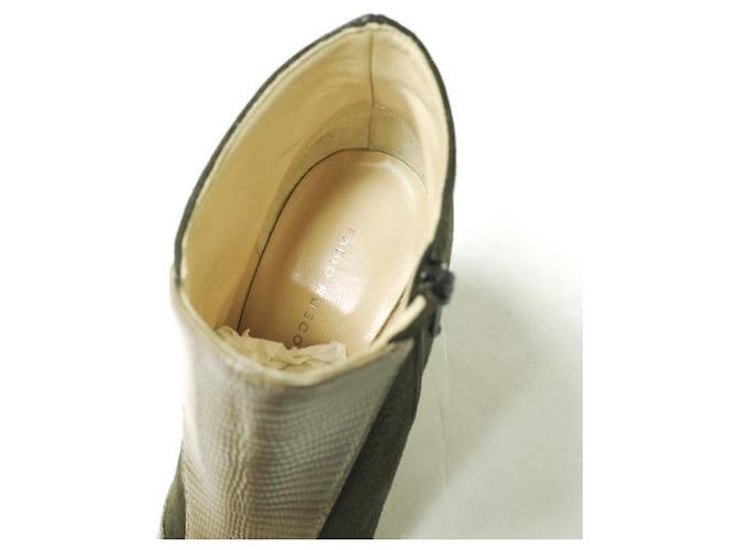 Autre Marque Leder-Suede-Stiefel FABIO RUSCONI GAZZE Braun - Ansicht 7