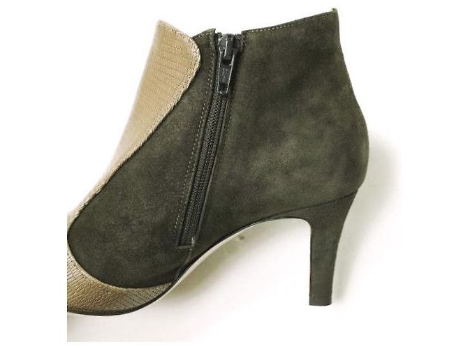 Autre Marque Leder-Suede-Stiefel FABIO RUSCONI GAZZE Braun - Ansicht 8