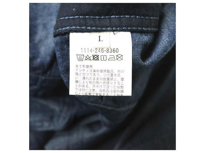 Autre Marque Pantaloni in cotone e lino Sovereign Blu - vista 10