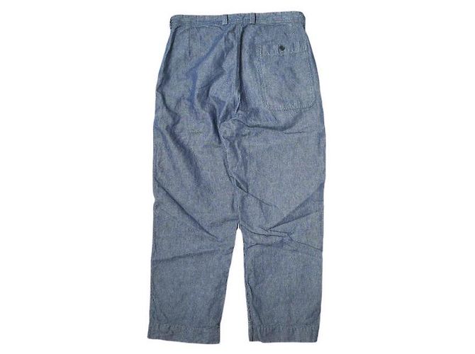 Autre Marque Pantaloni in cotone e lino Sovereign Blu - vista 2