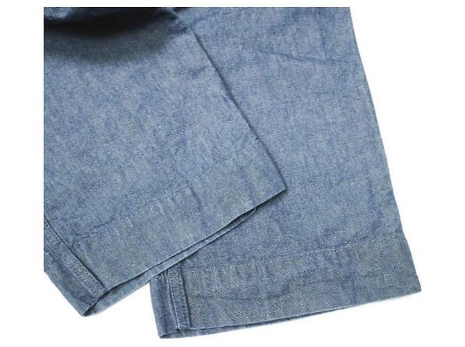 Autre Marque Pantaloni in cotone e lino Sovereign Blu - vista 7