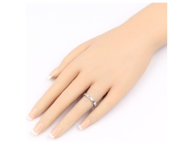 Anello Lanier Cartier in oro bianco 18K Argento - vista 7