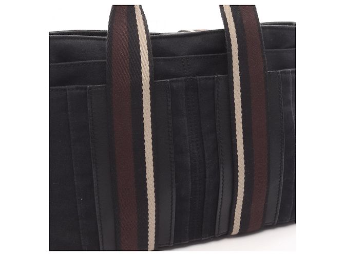 Hermès Troca Horizontal PM Tote Tasche Braun Schwarz - Ansicht 5
