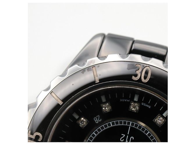 Chanel J12 12P Diamant Keramik Uhr - Ansicht 9