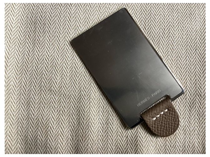 Hermès Constance 18 Etoupe Grau - Ansicht 8