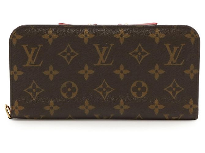 Portafoglio Lungo Rotondo Monogram Ansolite Louis Vuitton in Rosa Pop - vista 2