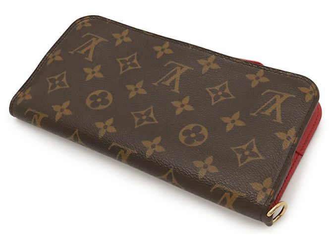 Portafoglio Lungo Rotondo Monogram Ansolite Louis Vuitton in Rosa Pop - vista 3