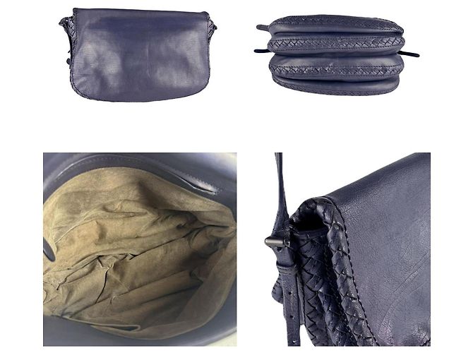 Borsa a Spalla in Pelle Intrecciato Donna Bottega Veneta - vista 3