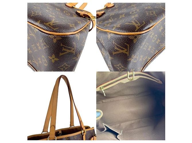 Borsa Batignolles Horizontal Monogramma Louis Vuitton Marrone - vista 4