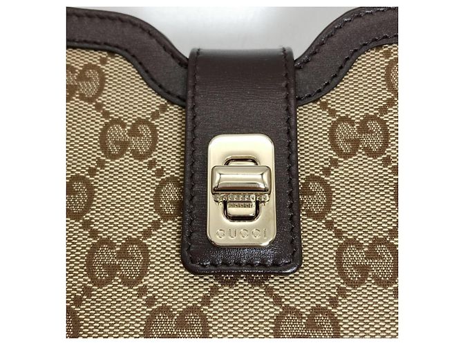 Borsa a Spalla Moonside di Gucci Beige - vista 5