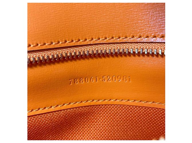 Borsa a Spalla Gucci LUCE in Tela GG Arancione - vista 10