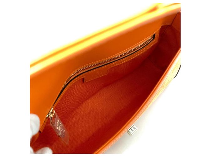 Borsa a Spalla Gucci LUCE in Tela GG Arancione - vista 8