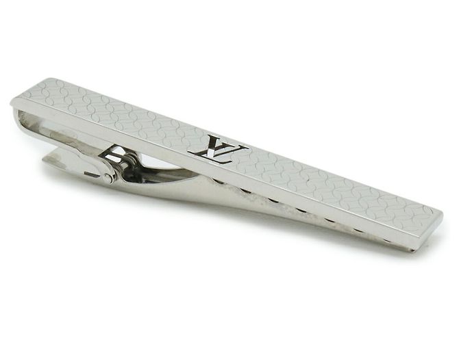 Fermaglio per cravatta Louis Vuitton Champs-Élysées Argento - vista 3