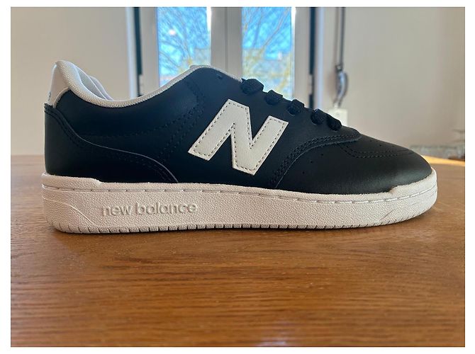 Sneakers New Balance BB80BLK Nero e Bianco - vista 9