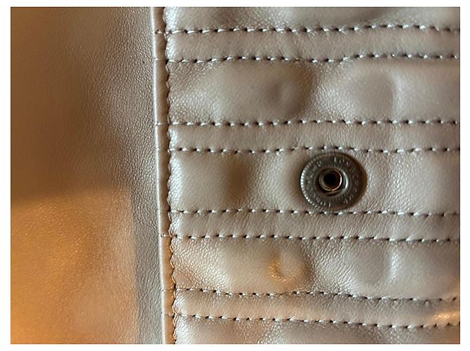 Cartera Longchamp de Cuero Gris - vista 10
