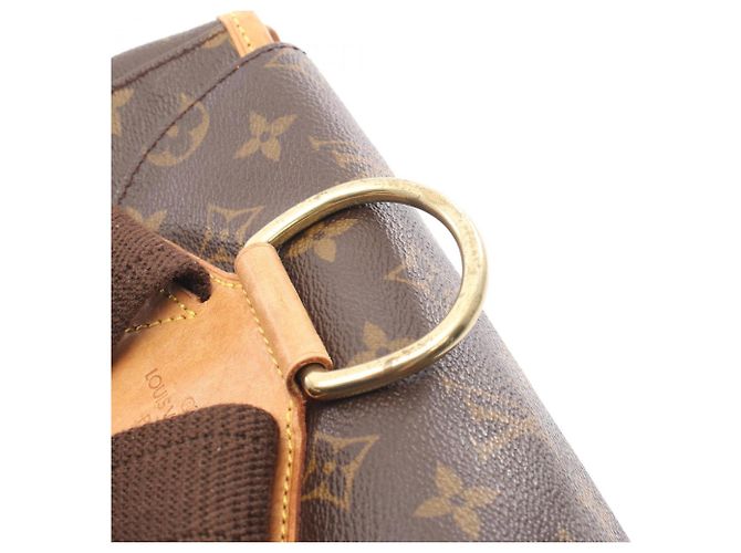 Zaino/borsa Montsouris GM di Louis Vuitton Marrone - vista 10