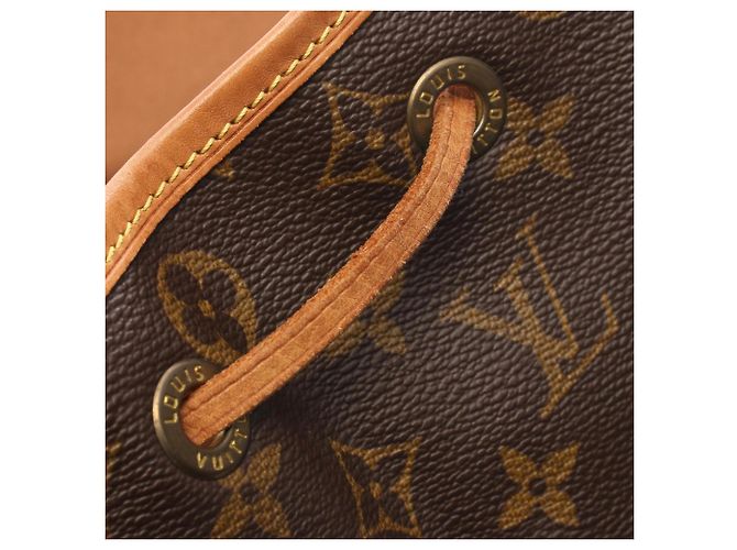 Zaino/borsa Montsouris GM di Louis Vuitton Marrone - vista 11