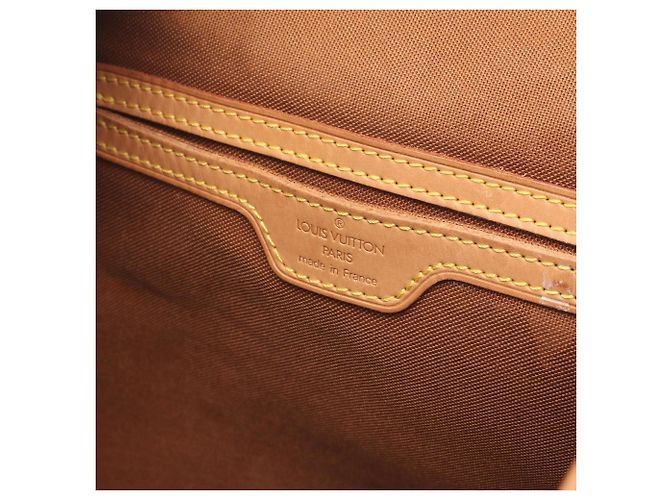 Zaino/borsa Montsouris GM di Louis Vuitton Marrone - vista 4