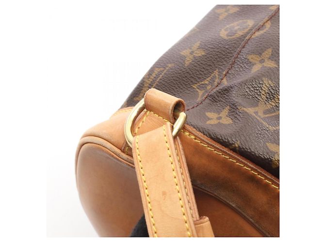Zaino/borsa Montsouris GM di Louis Vuitton Marrone - vista 9