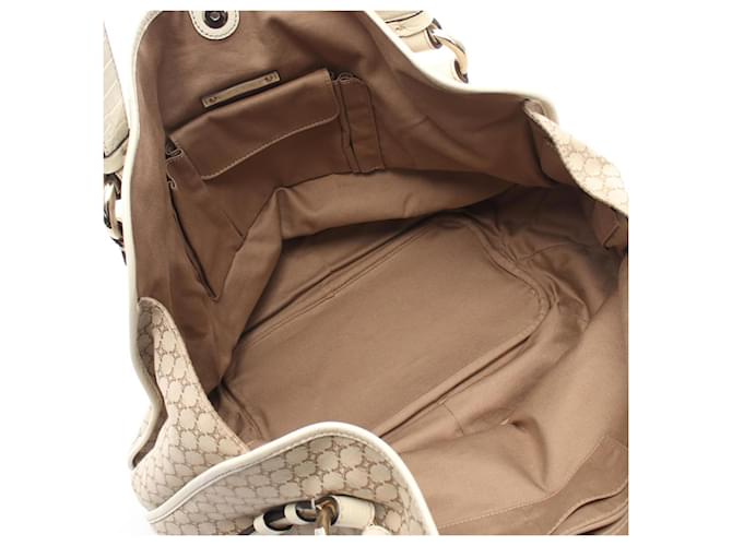Céline Borsa Tote Macadam Celine Beige Crudo - vista 3