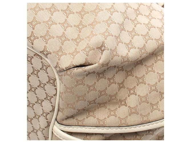 Céline Borsa Tote Macadam Celine Beige Crudo - vista 5