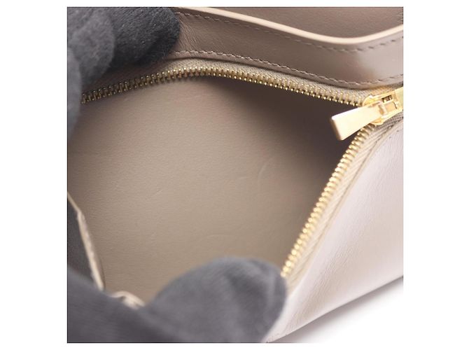 Céline Celine Mittelgurt Brieftasche Braun Blau - Ansicht 11