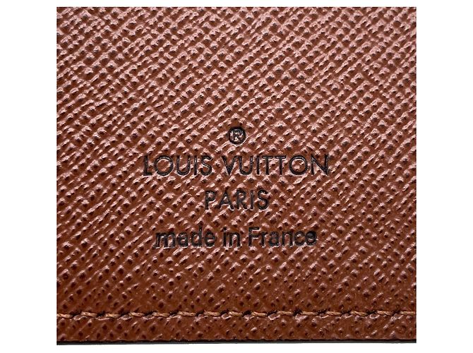 Brazza Portafoglio Lungo Monogram Louis Vuitton Marrone - vista 9