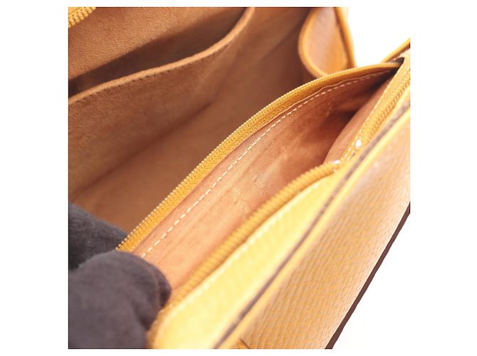 Loewe Gelbe Leder Tragetasche - Ansicht 10