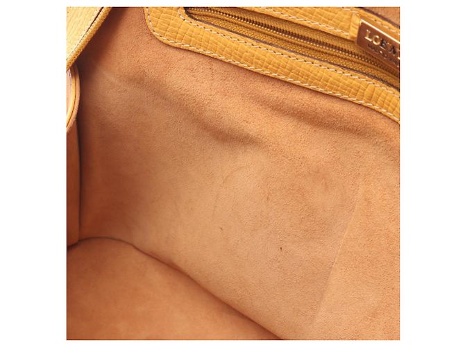 Loewe Gelbe Leder Tragetasche - Ansicht 11