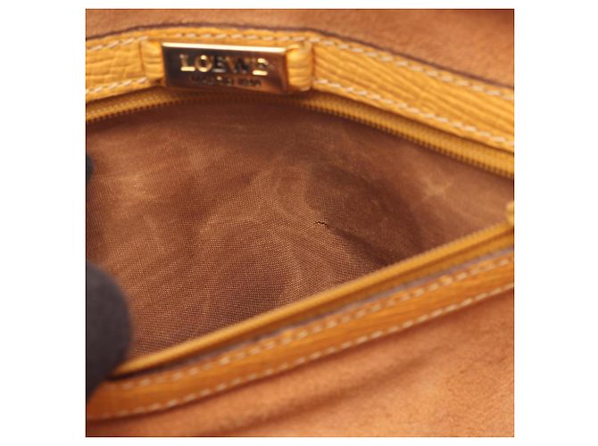 Loewe Gelbe Leder Tragetasche - Ansicht 8