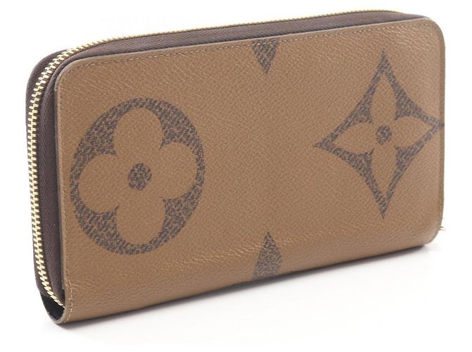 Cartera Zippy Louis Vuitton Castaño - vista 2