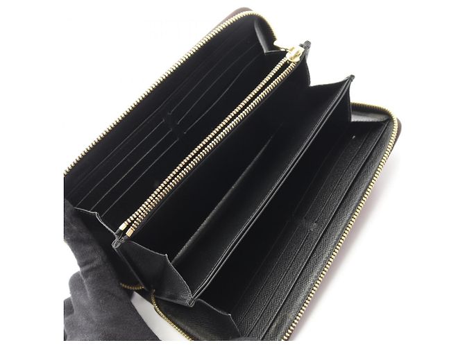 Cartera Zippy Louis Vuitton Castaño - vista 3