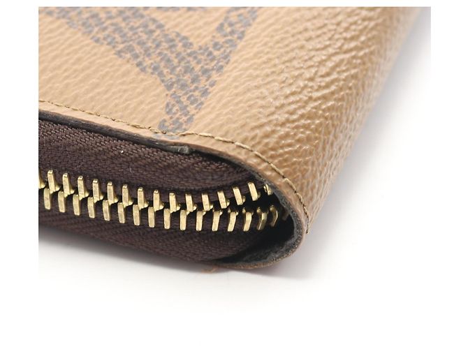 Cartera Zippy Louis Vuitton Castaño - vista 9