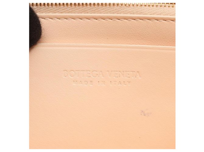 Cartera larga Intrecciato rosa Bottega Veneta - vista 5