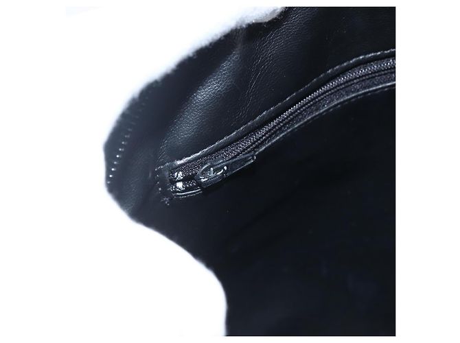 BALLY Borsa a Spalla a Catena Pelle Oro Nero Auth BA10264 D'oro - vista 18