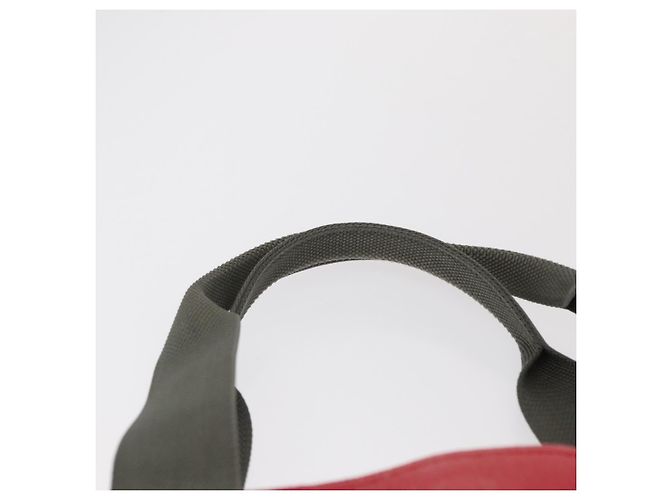 PRADA Sport Tote Bag aus rotem Canvas Auth 170399 - Ansicht 14