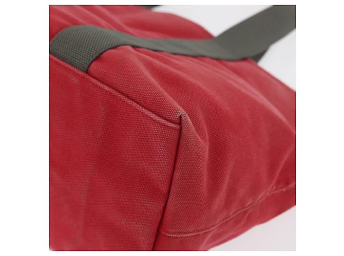 PRADA Sport Tote Bag aus rotem Canvas Auth 170399 - Ansicht 15