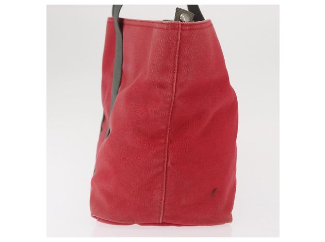 PRADA Sport Tote Bag aus rotem Canvas Auth 170399 - Ansicht 3