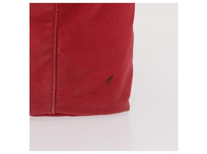 PRADA Sport Tote Bag aus rotem Canvas Auth 170399 - Ansicht 4