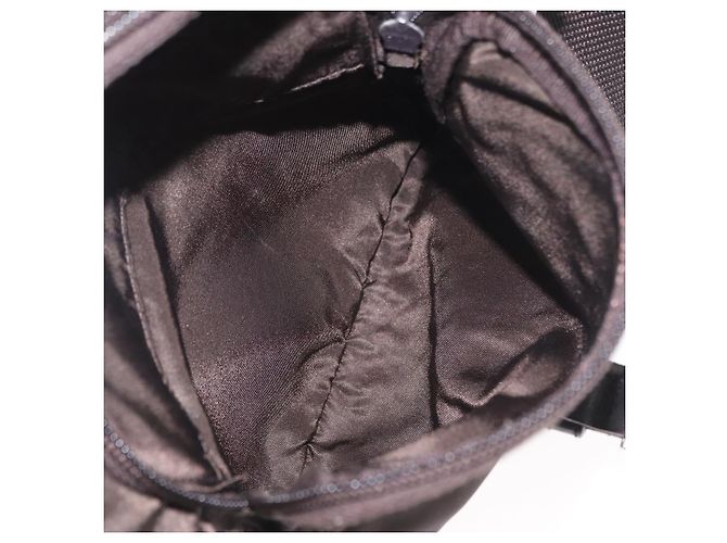 Borsa a Spalla PRADA in Nylon Marrone Argento Autentica ep13123 - vista 25