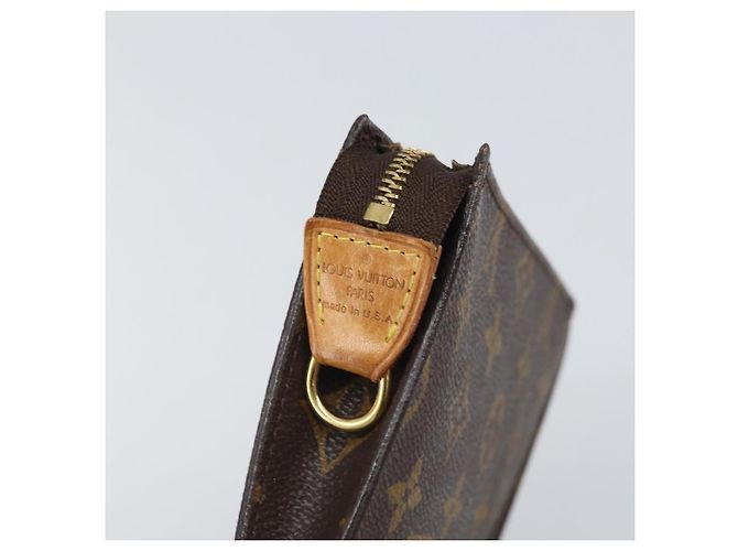 Bucket LOUIS VUITTON Monogramma Secchiello PM Pochette Accessorio LV Auth th6441 - vista 8