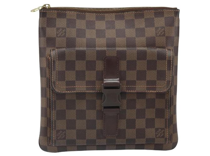 LOUIS VUITTON Pochette Merwiel in Damier Ebene Borsa a Spalla N51127 LV Auth BA10021 - vista 13