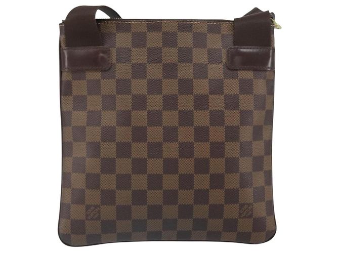 LOUIS VUITTON Pochette Merwiel in Damier Ebene Borsa a Spalla N51127 LV Auth BA10021 - vista 2